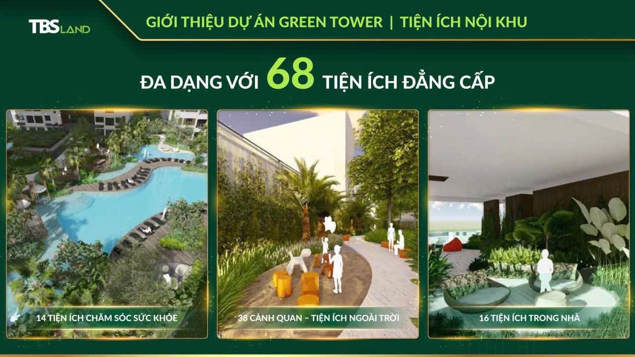 Tiện ích đẳng cấp tại Green Skyline TBSland