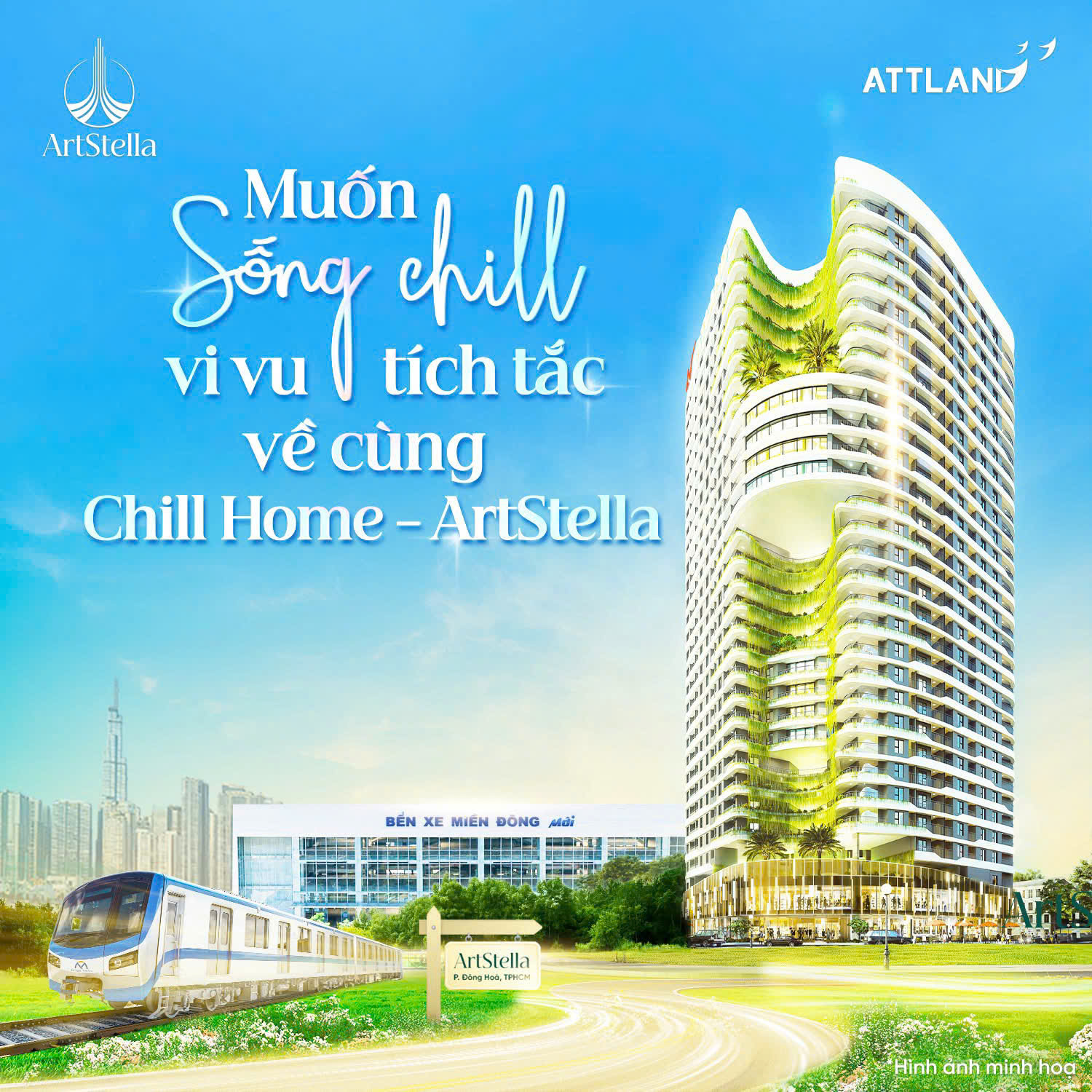 Căn hộ art stella dĩ an