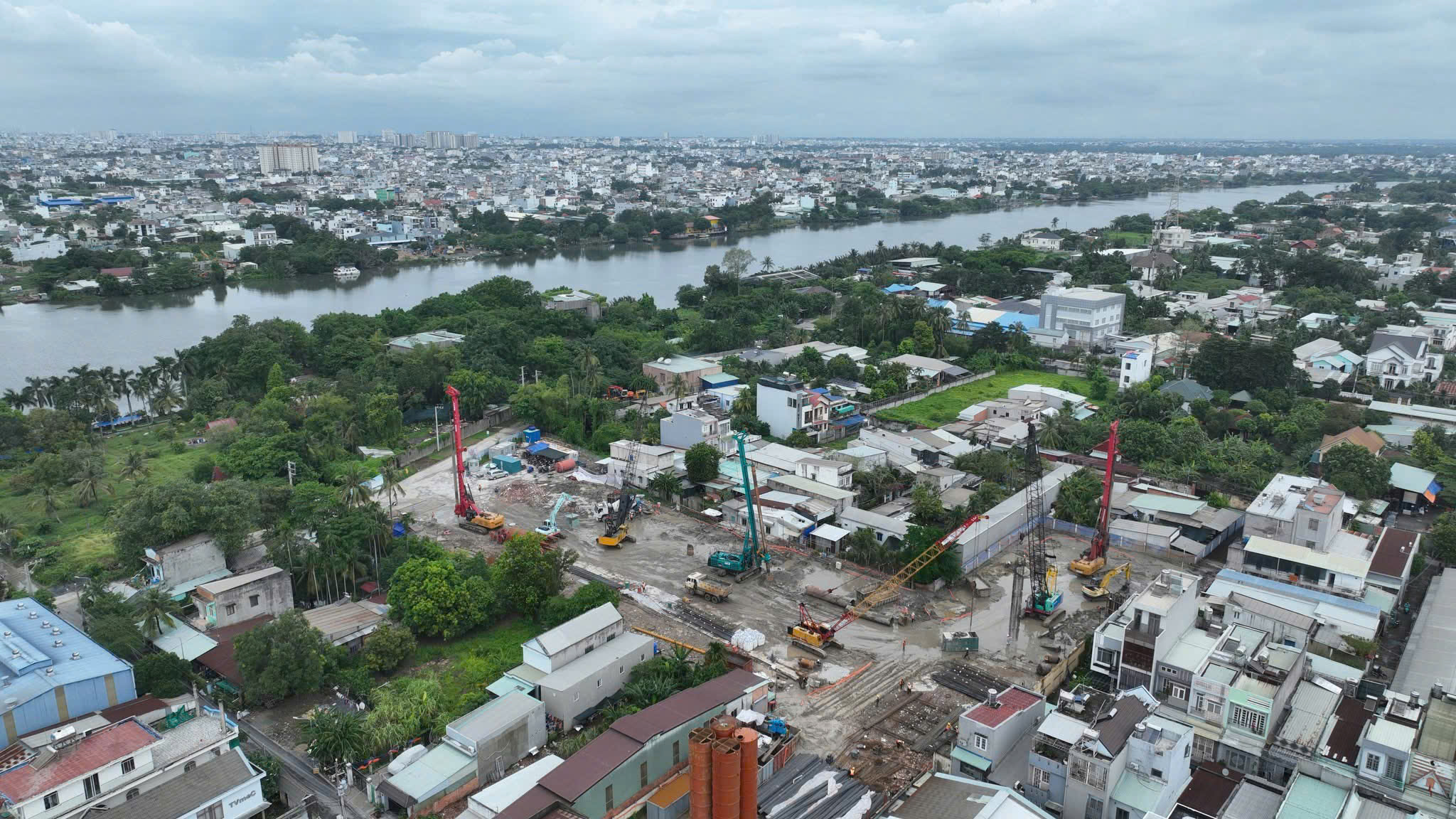 tiến độ dự án at saigon riverside