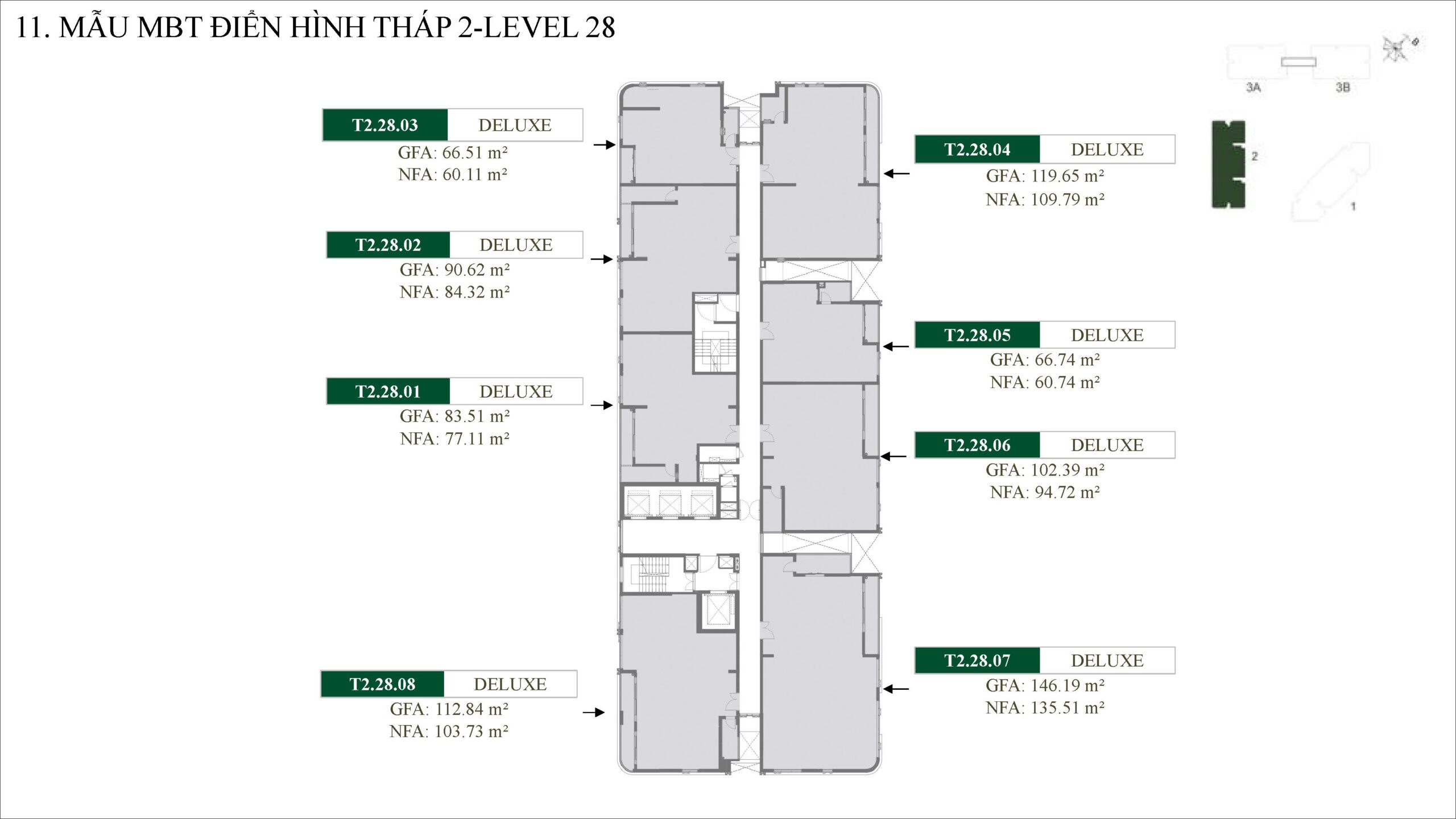 mặt bằng green skyline chi tiết