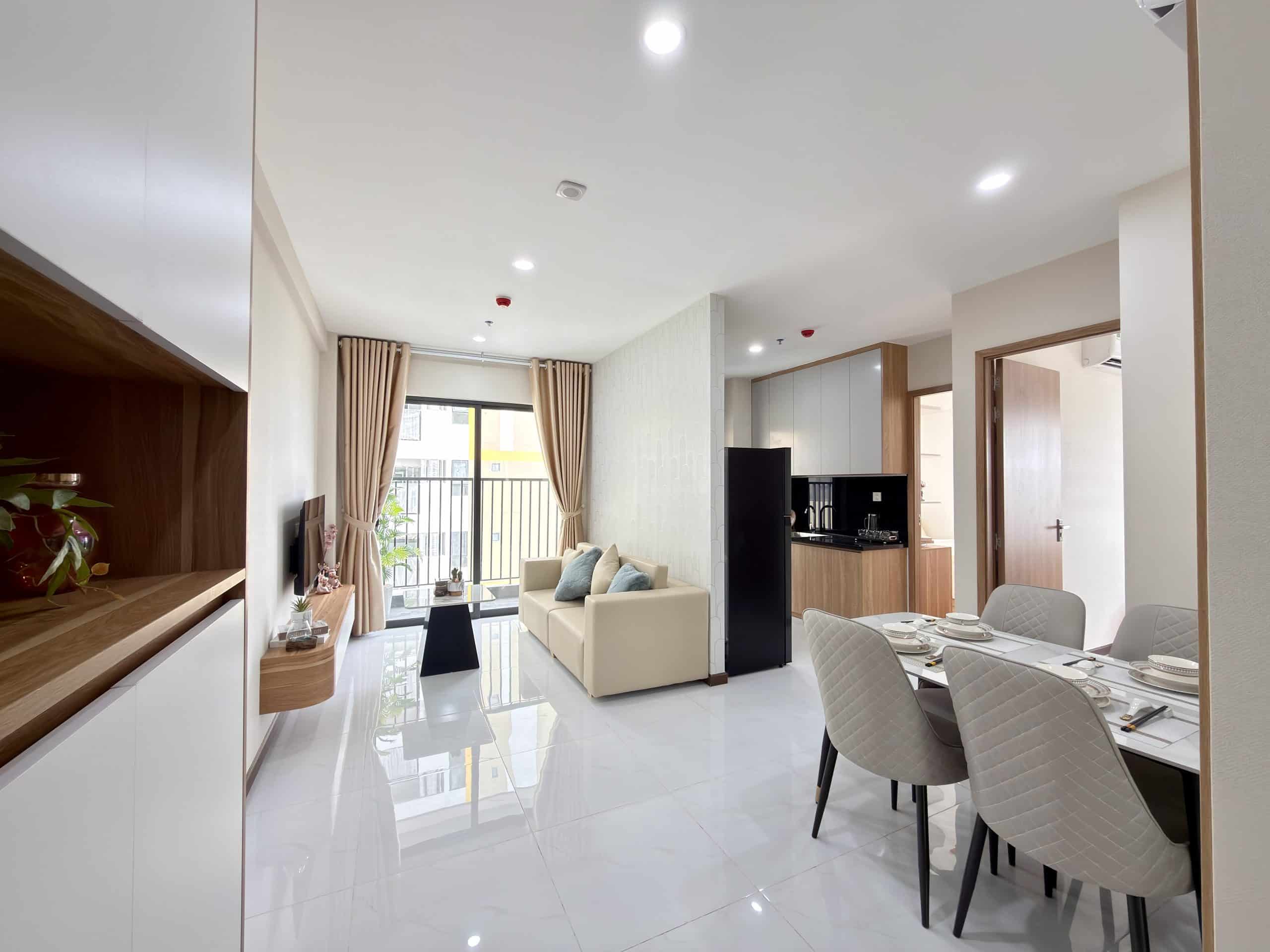 Thiết kế nội thất căn hộ mẫu Diamond Boulevard