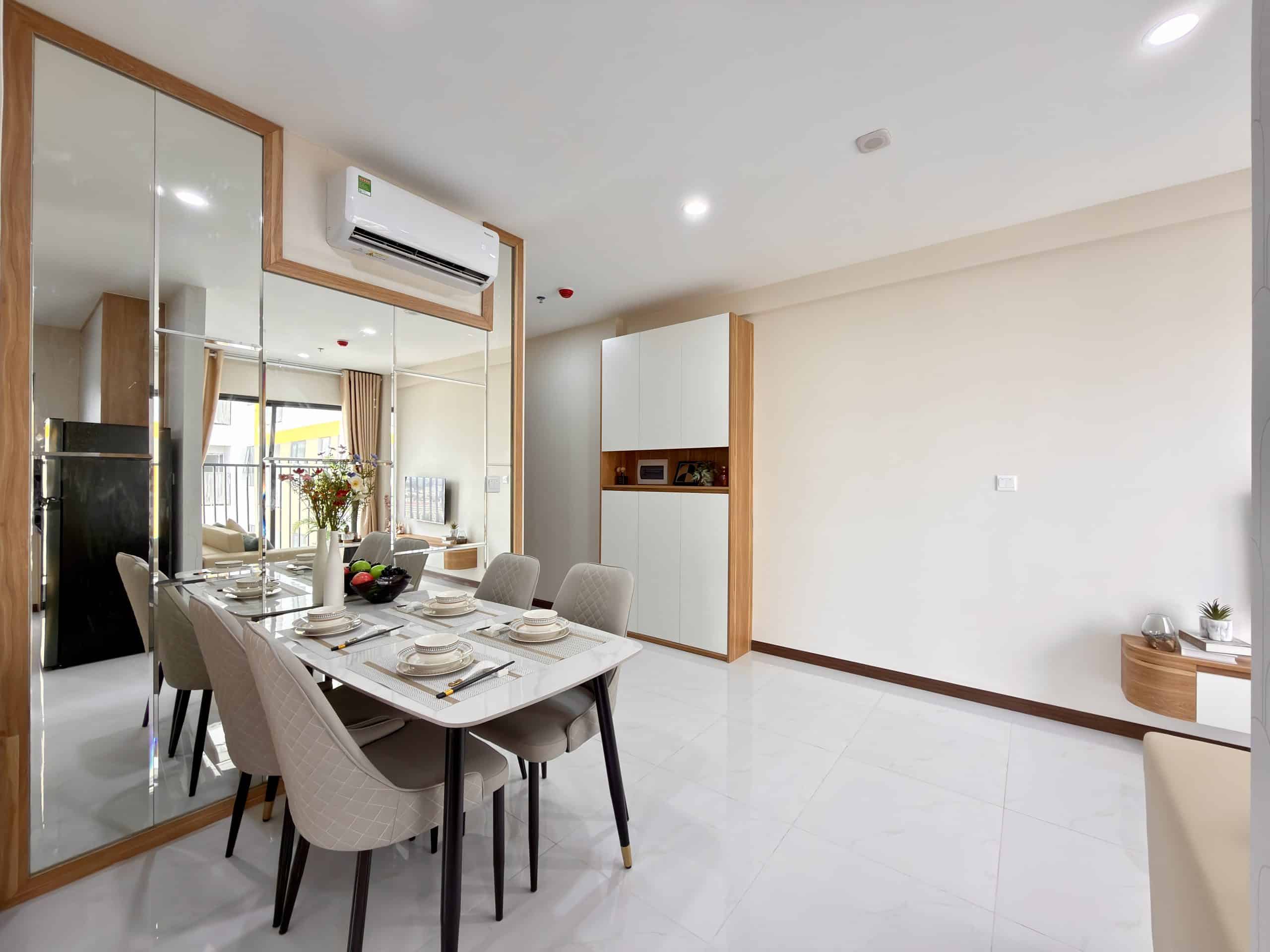 Thiết kế nội thất căn hộ mẫu Diamond Boulevard